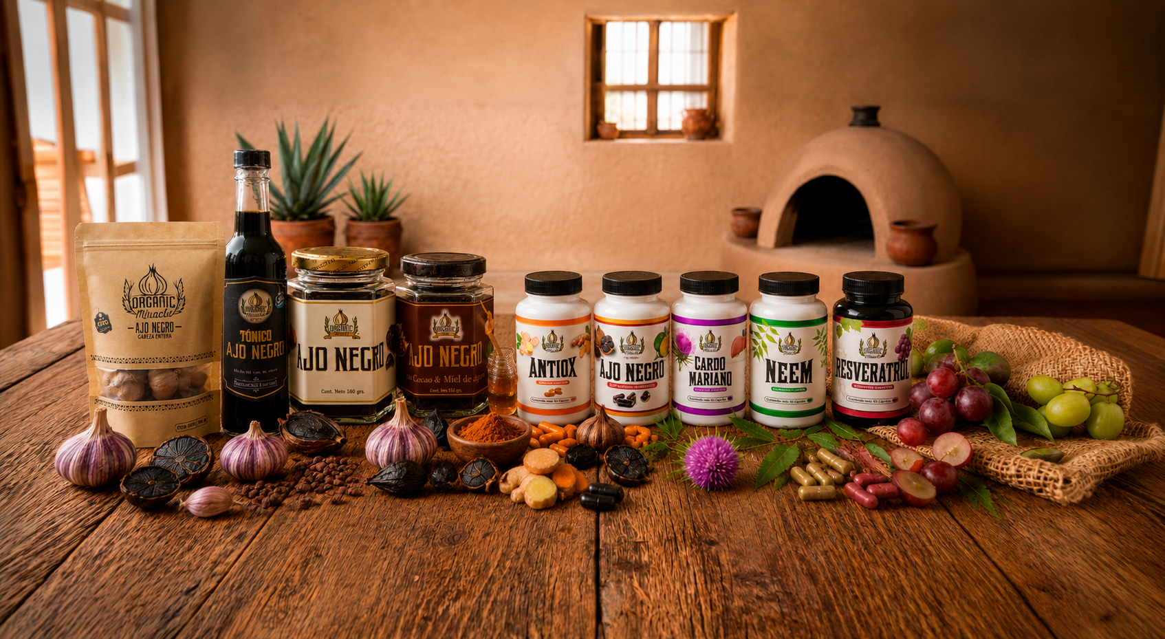 Ajo negro Organic Miracle